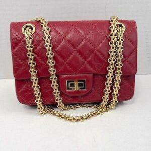 Chanel Red 2.55 Reissue